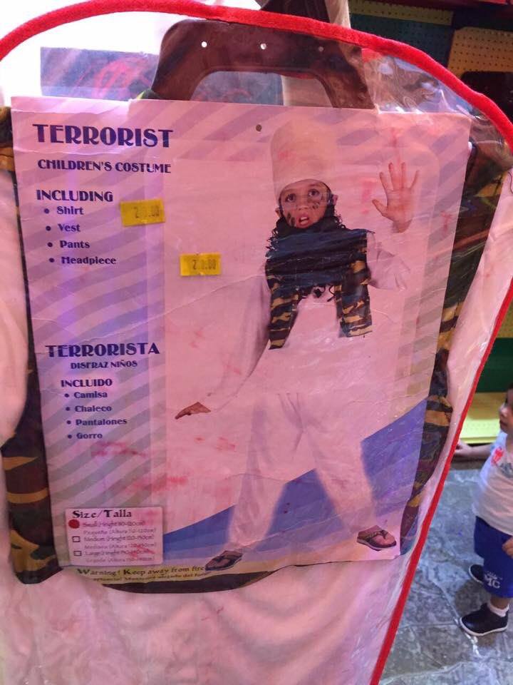 ملابس داعش للاطفال فى الهالوين