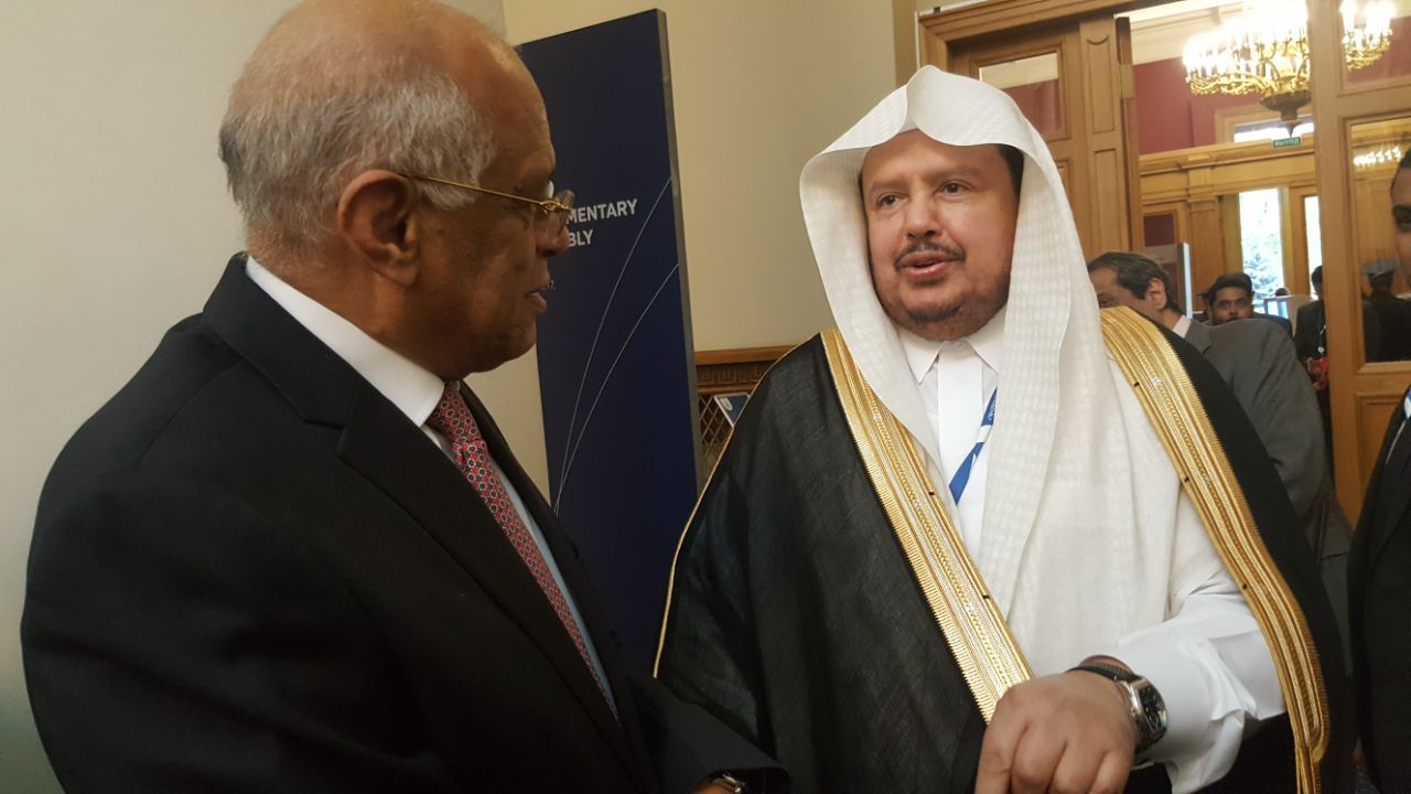 لقاء د . على عبد العال مع رئيس مجلس الشورى السعودى.jpg 2 (1)