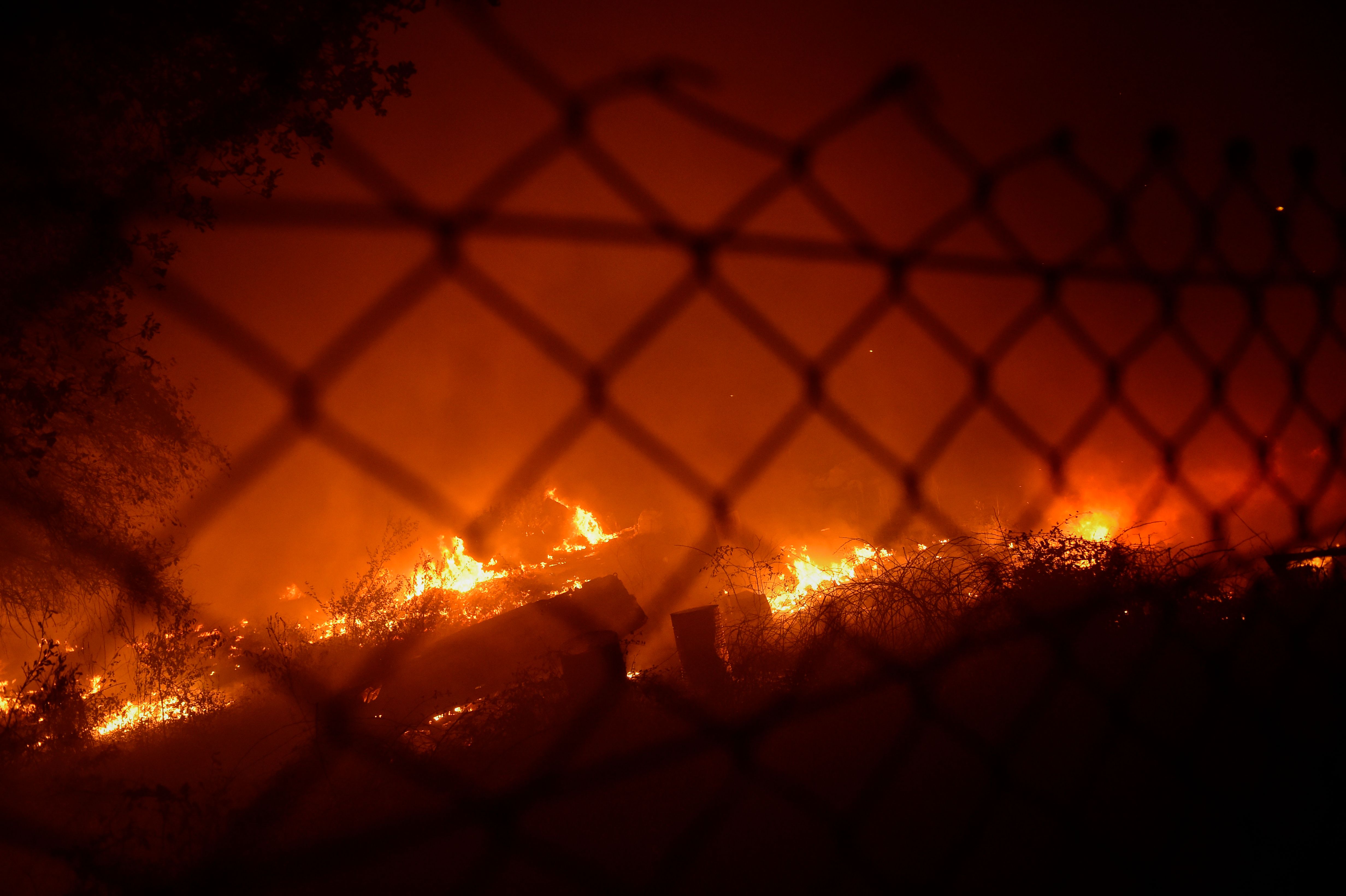حرائق الغابات فى إسبانيا