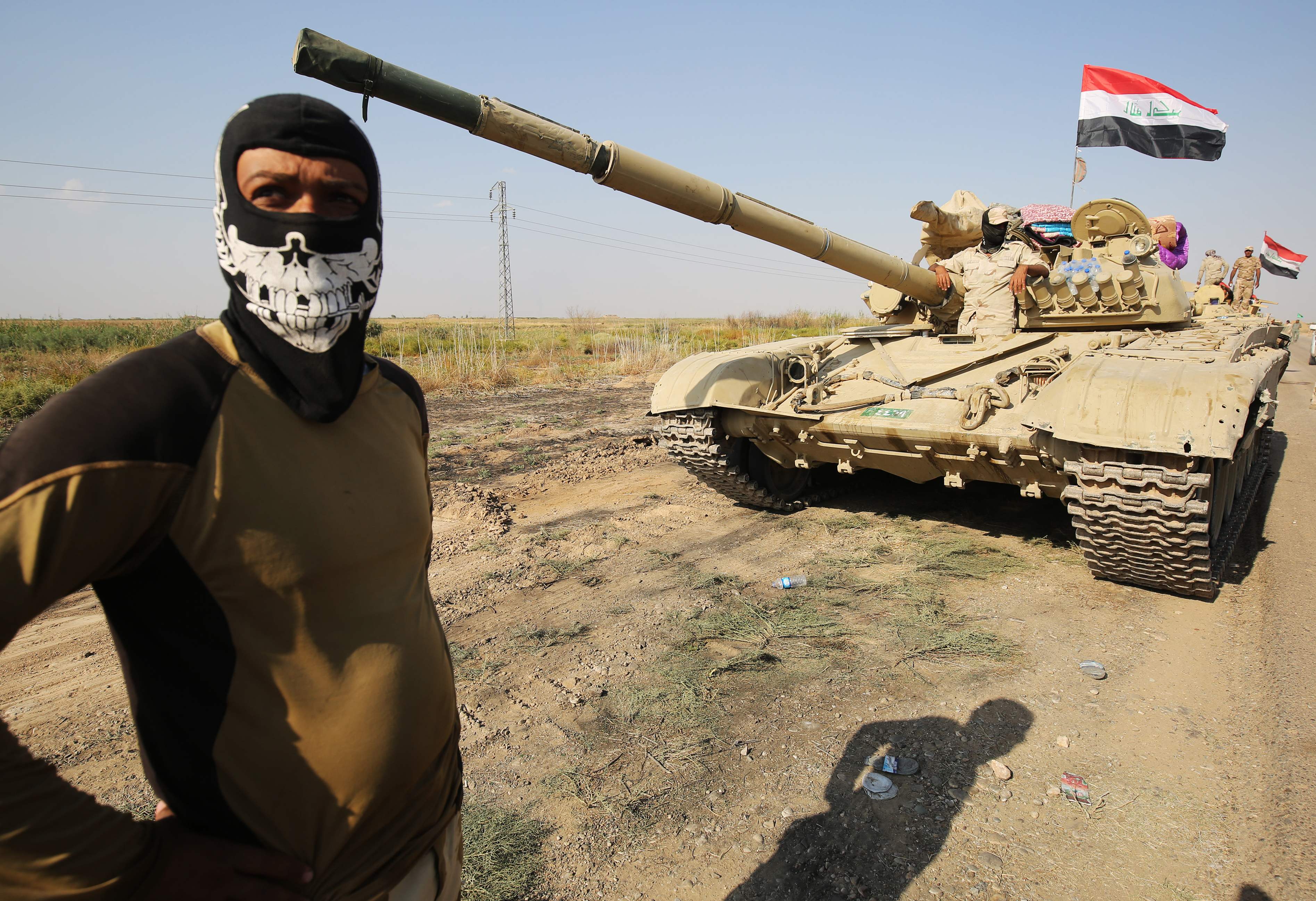 تقدم القوات العراقية فى كركوك العراقية