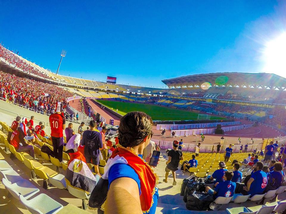 استاد برج العرب فى مباراة التأهل للمونديال