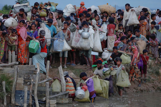 هروب الروهينجا بسبب بطش ميانمار