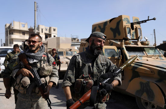 القوات السورية تسيطر على مدينة الرقة