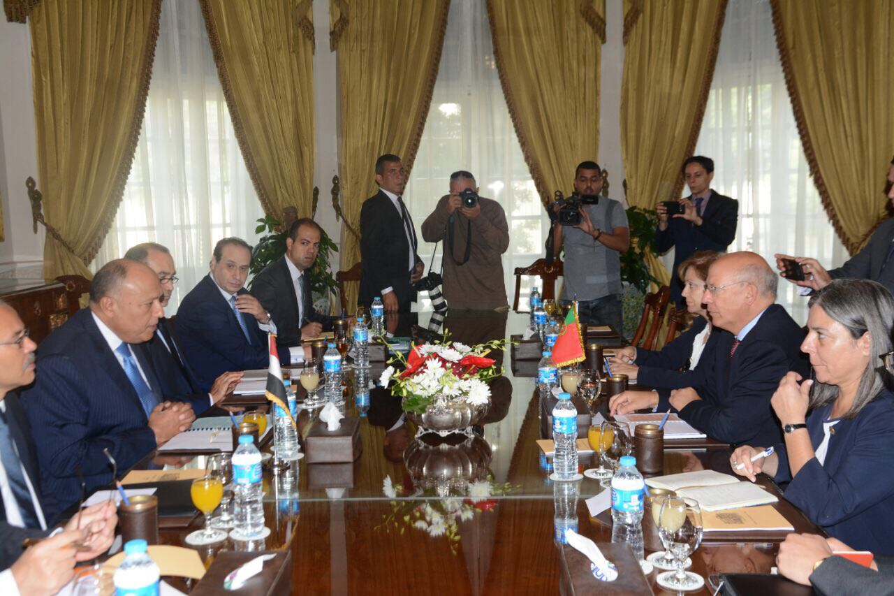 اجتماعات اللجنة المشتركة بين مصر والبرتغال بمقر وزارة الخارجية