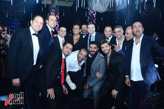 عمرو دياب وأصدقاء تامر عبد المنعم
