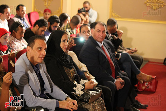 بدء مؤتمر شراكة سما ومدينة سنبل للثقافة بحضور حسن راتب ومحمد صبحى (16)