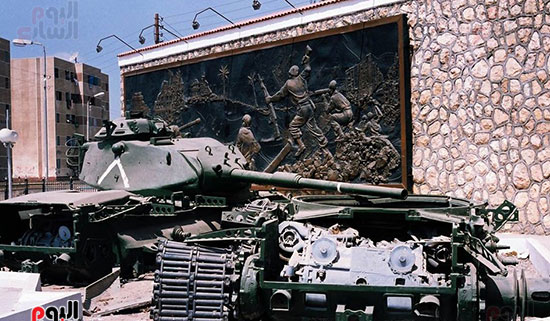 واجهة متحف دبابات أبوعطوة