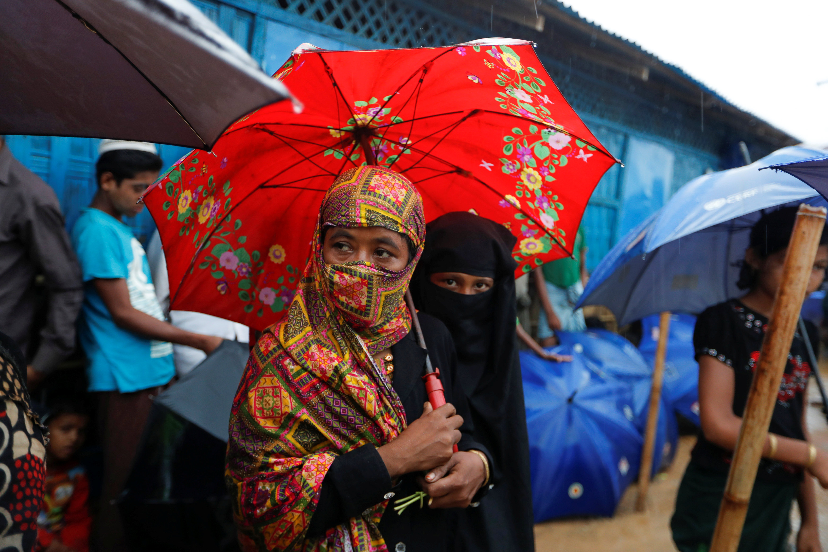 سيدات الروهينجا فى بنجلادش