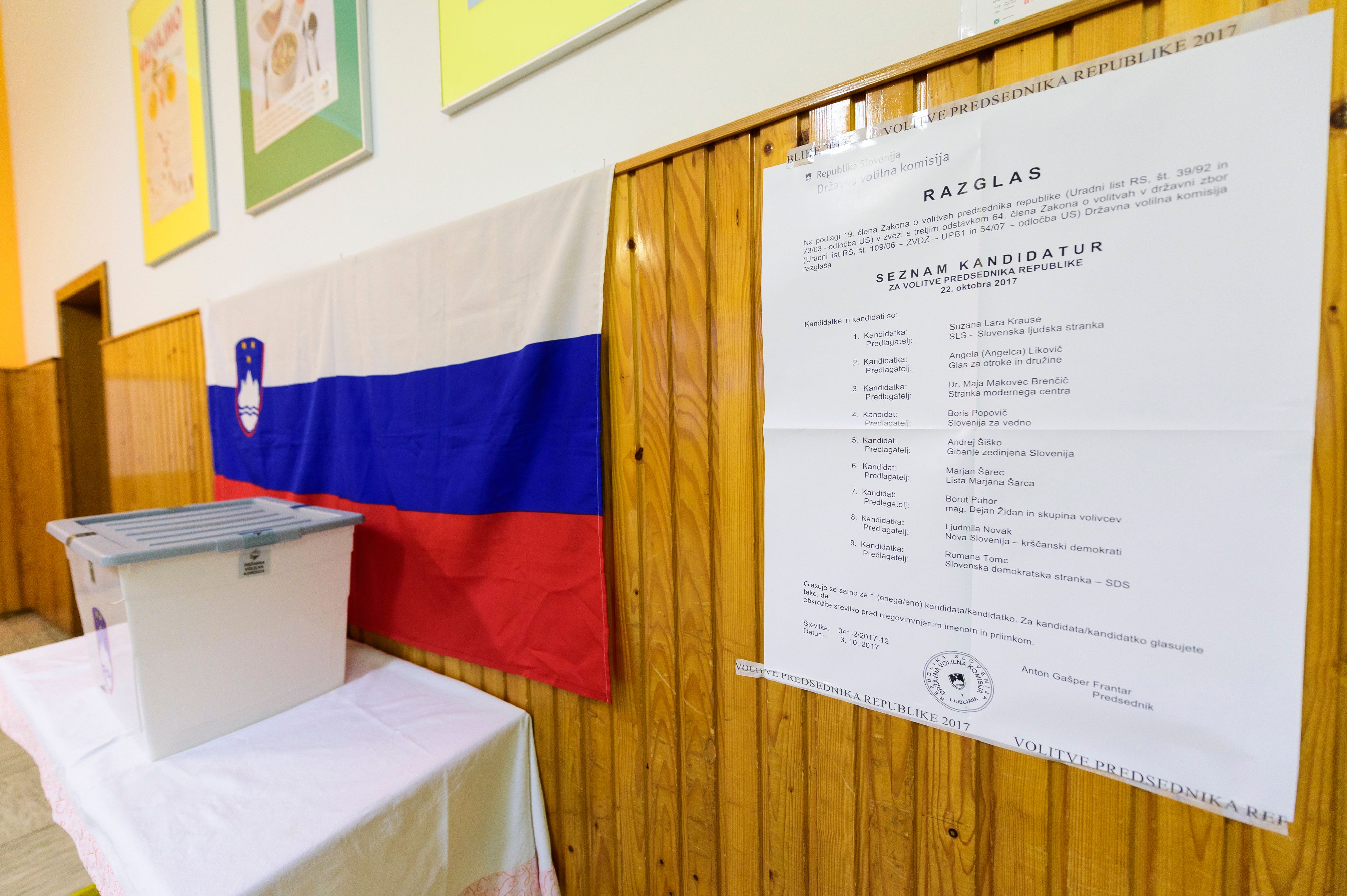 استعدادات انطلاق انتخابات الرئاسة فى سلوفينيا