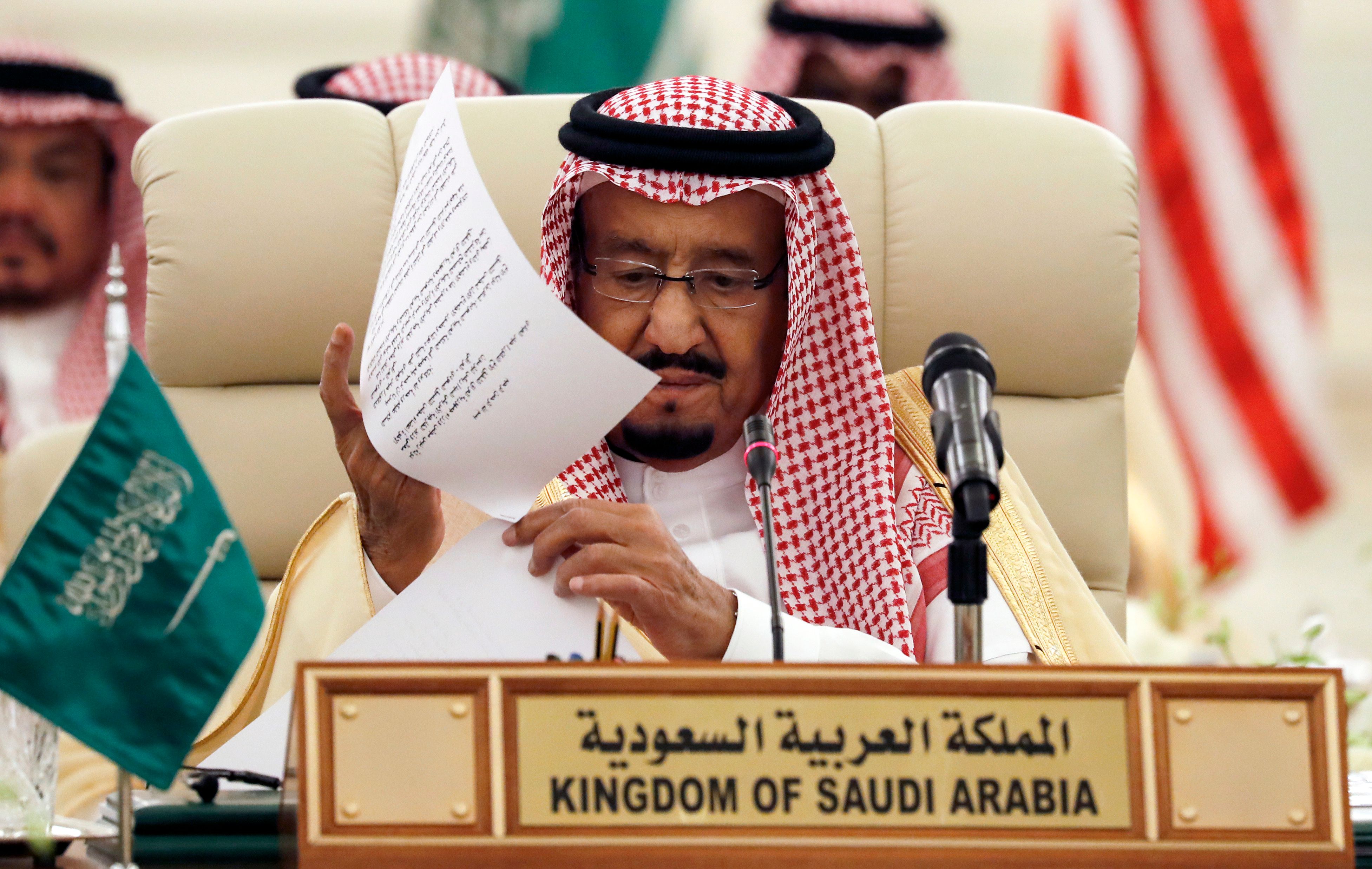 العاهل السعودى الملك سلمان بن عبد العزيز آل سعود