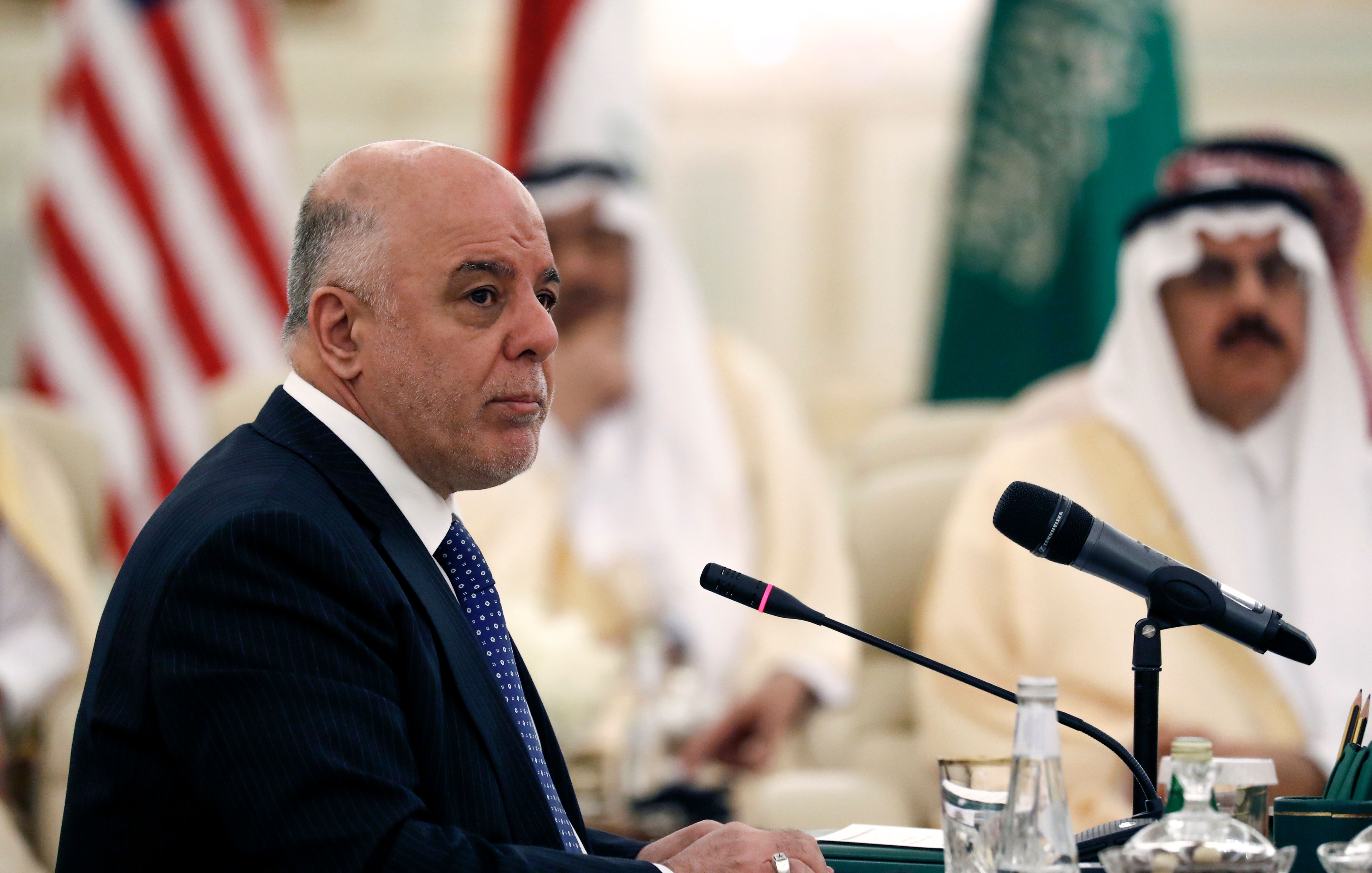 حيدر العبادى رئيس وزراء العراق فى الرياض