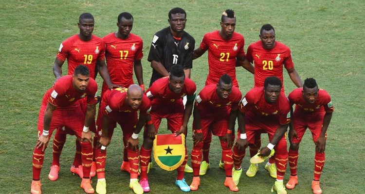 منتخب غانا المشارك فى مونديال 2014