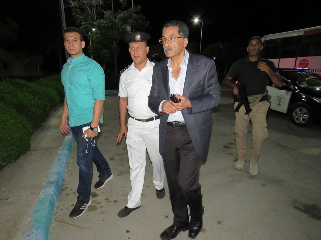 جانب من مرور مدير الامن