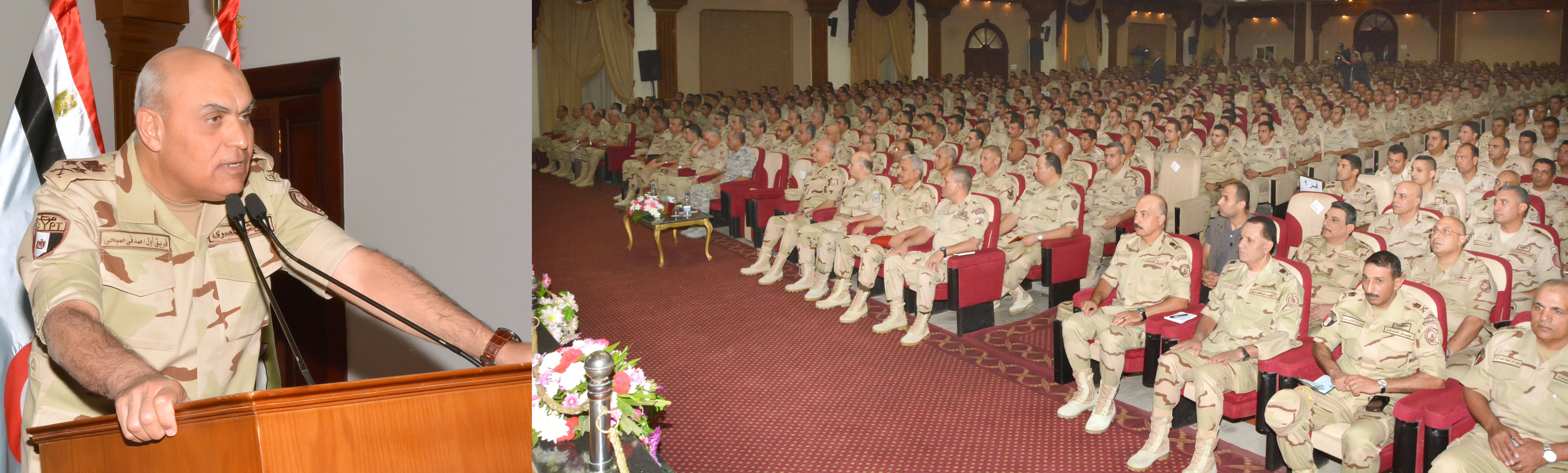 وزير الدفاع يلتقى ضباط القوات المسلحه (4)