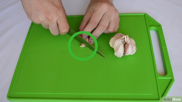 اقسمى فص الثوم