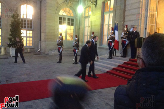الرئيس السيسي ورئيس وزراء فرنسا ادوار فيليب (2)