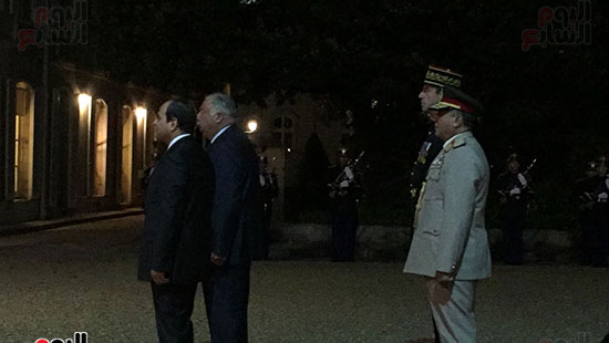 الرئيس السيسى يبحث مع رئيس مجلس الشيوخ الفرنسى العلاقات الثنائية (11)