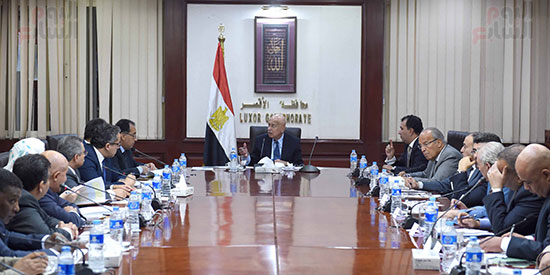 لقاء رئيس الوزراء بأعضاء مجلس النواب عن محافظة الأقصر  (4)