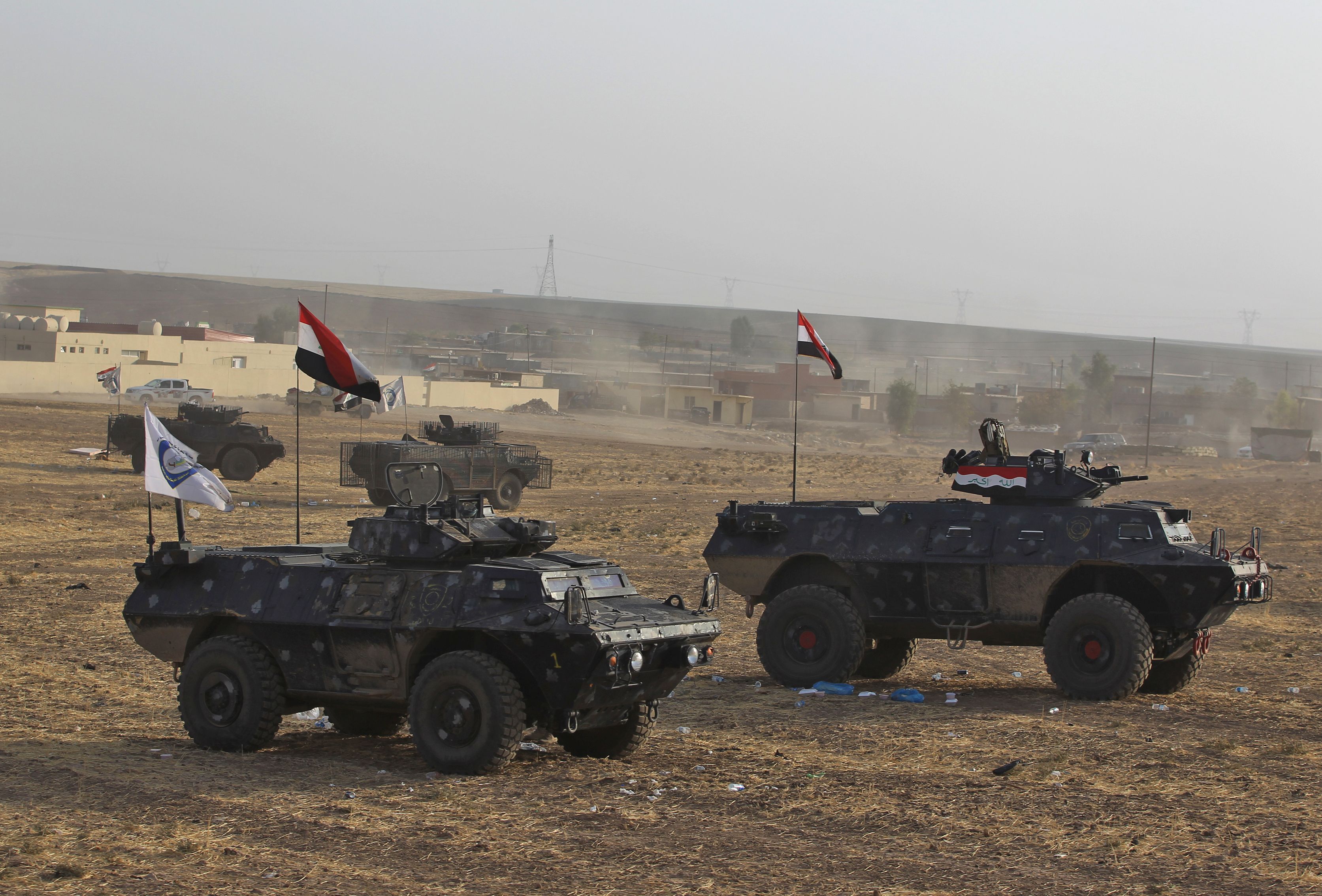 آليات القوات العراقية