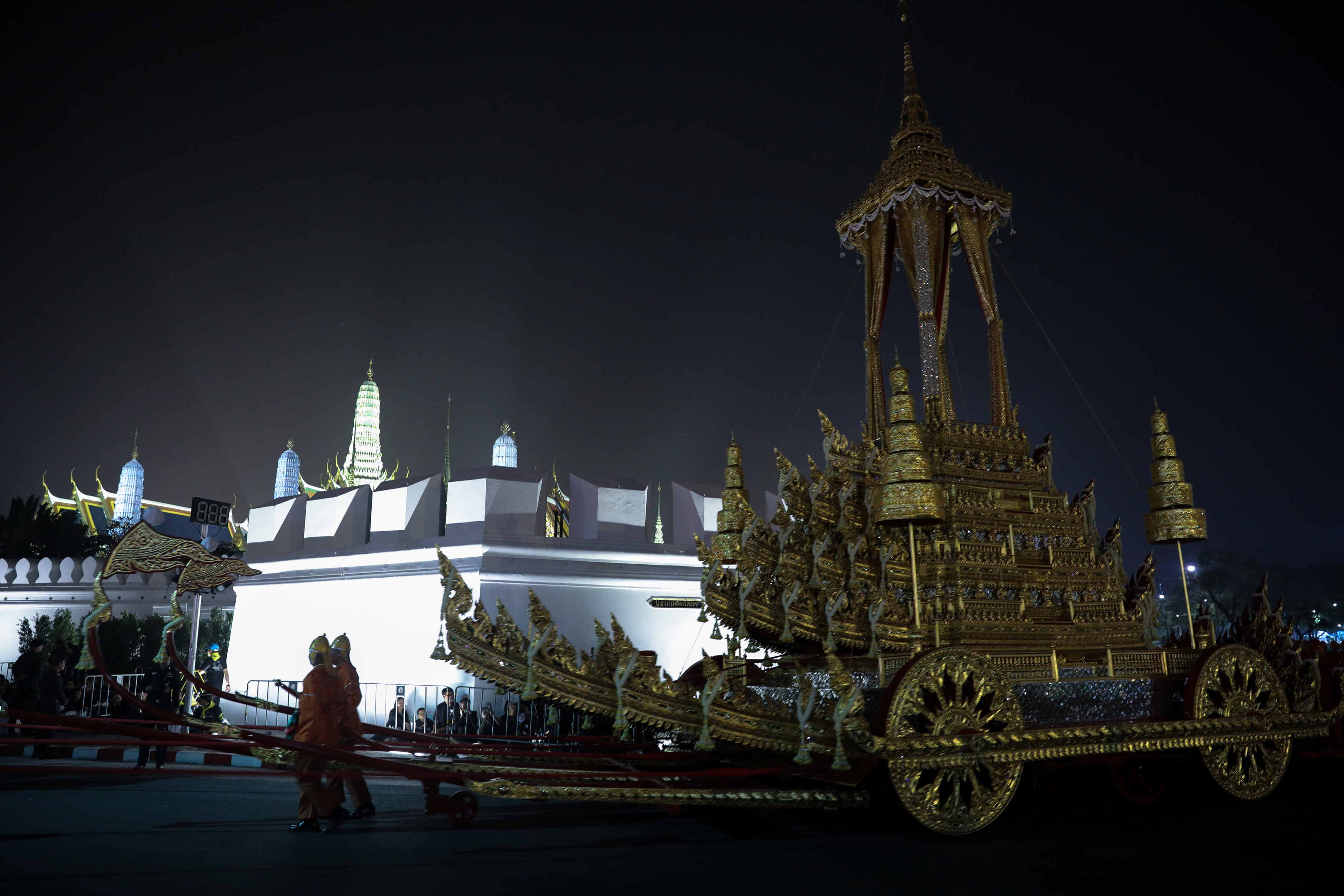 جنازة ملك تايلاند الراحل