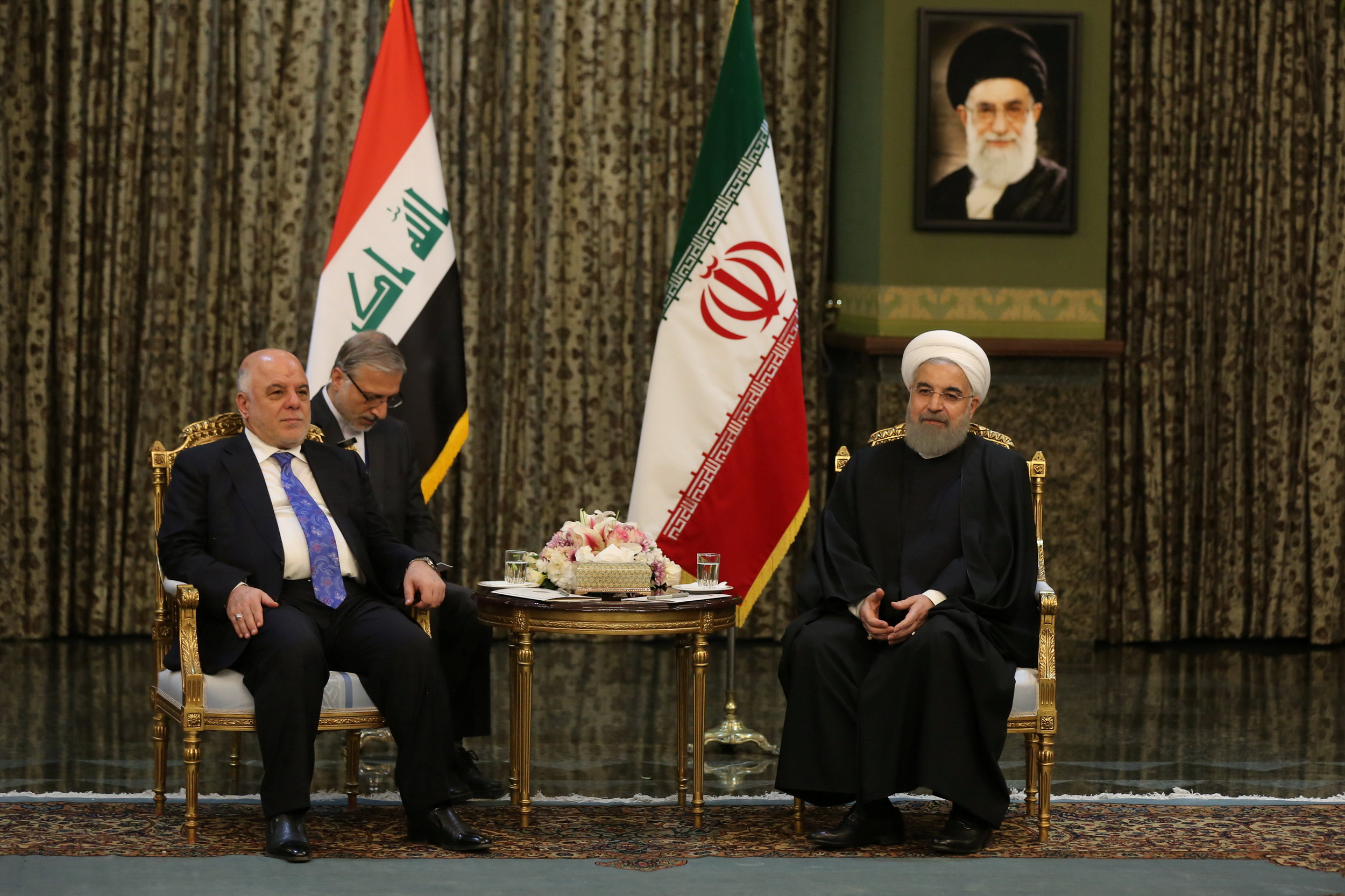 رئيس الوزراء العراقى وروحانى