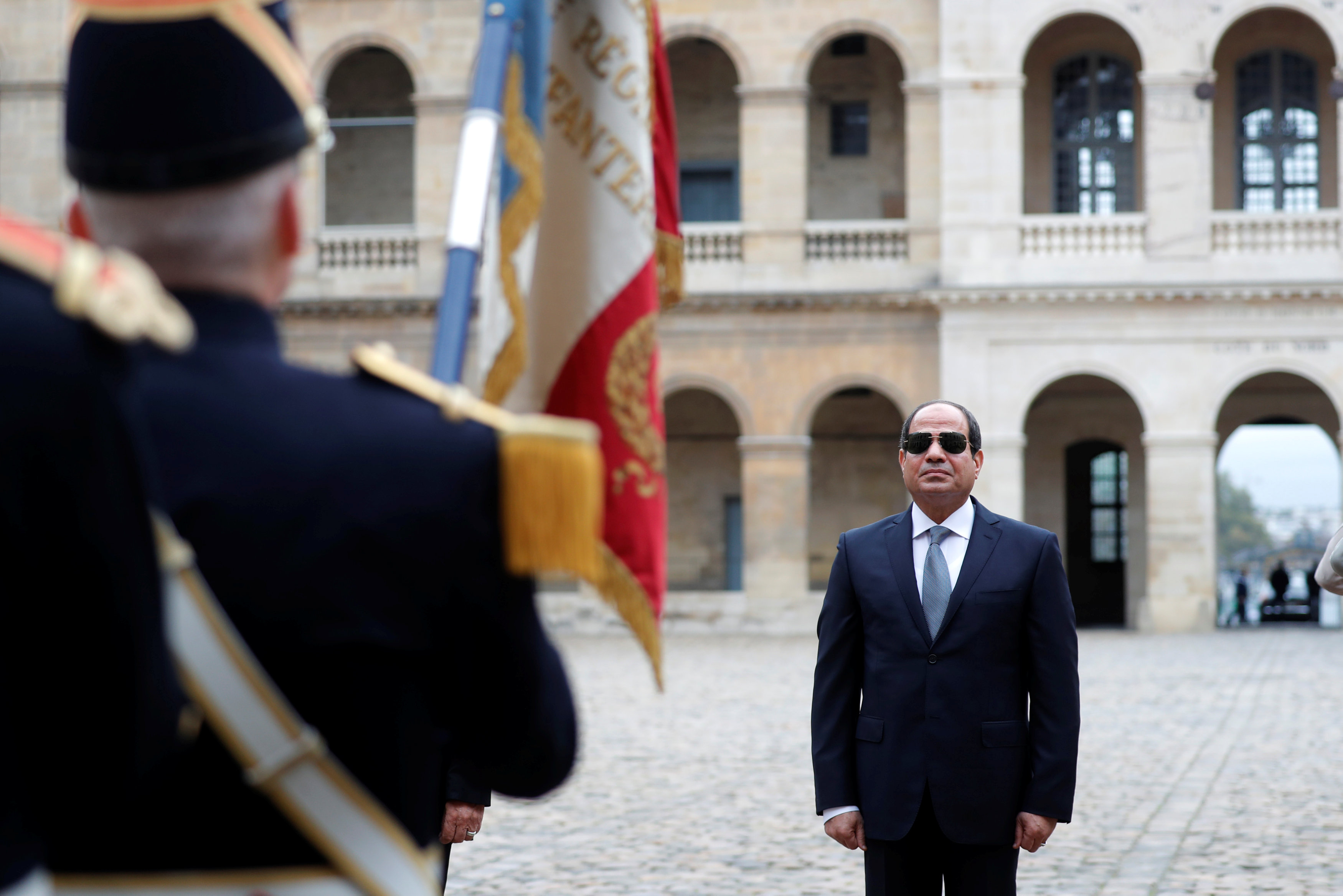 الرئيس السيسى خلال زيارته لفرنسا
