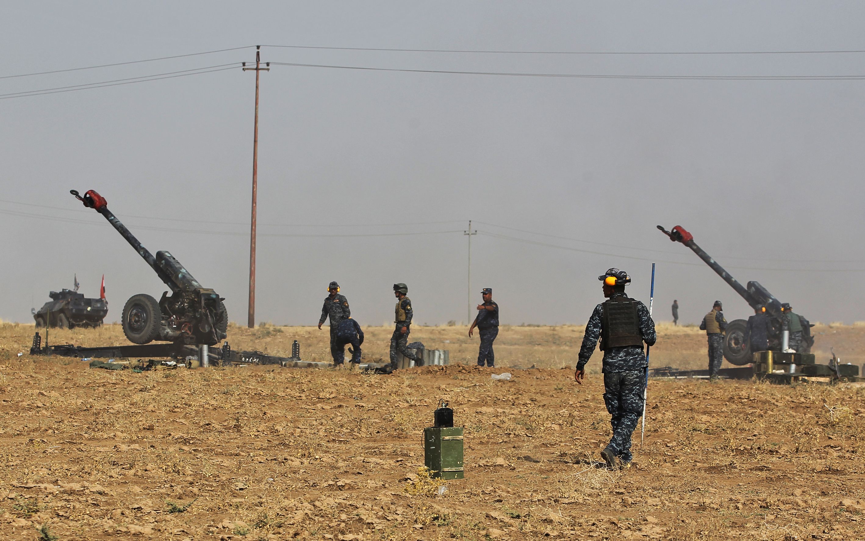 مدافع القوات العراقية
