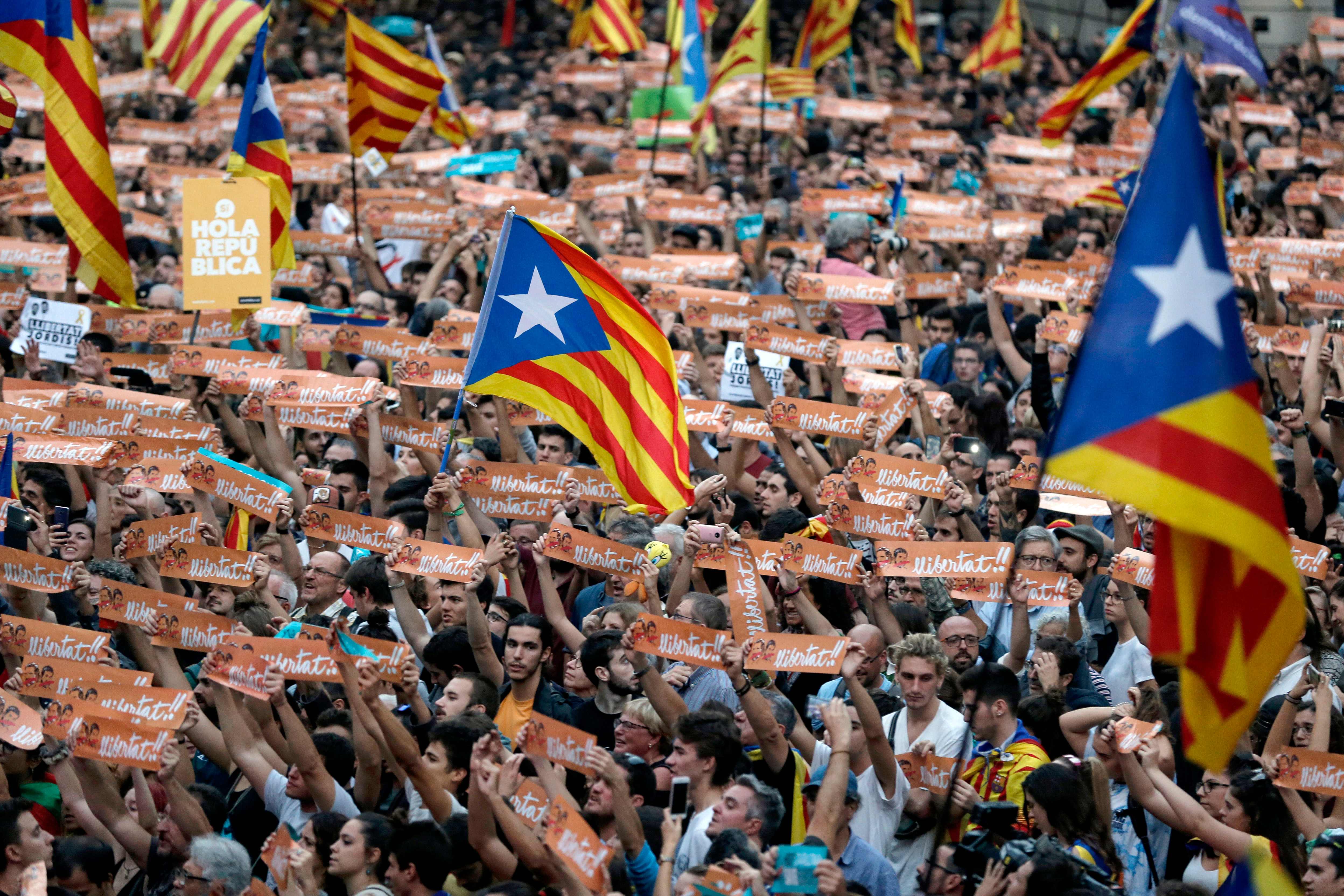 فرحة الكتالونيين
