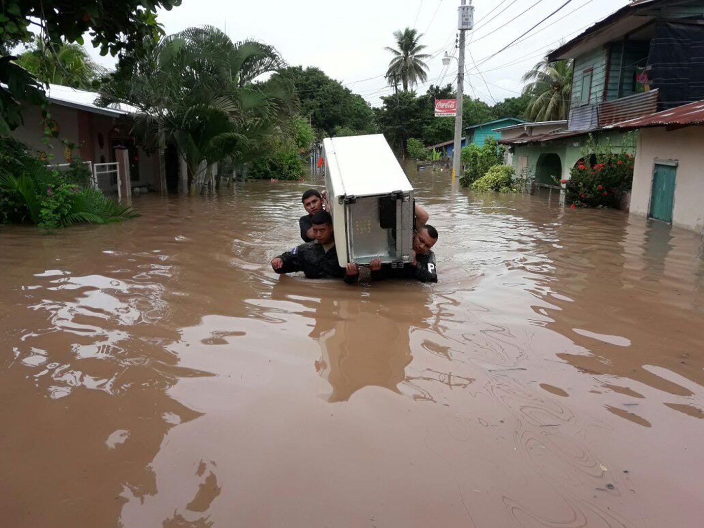 أمطار غزيرة وفيضانات فى هندوراس