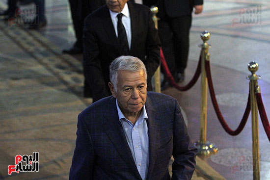 عزاء والدة علاء ثابت (1)