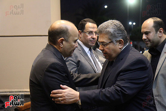 عزاء والدة علاء ثابت (5)