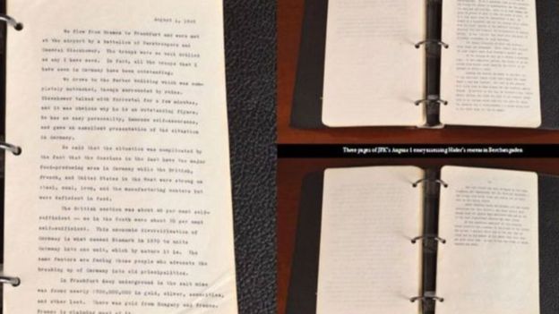 يوميات كيندى كتبها بعد 4 أشهر من انتحار هتلر