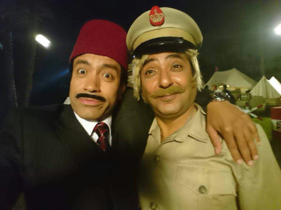 ياسر الطوبجي وسامح حسين في مسلسل سرايا عابدين
