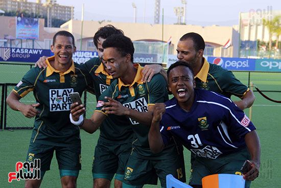 خسارة فراعنة الهوكى لقب البطولة الأفريقية أمام جنوب أفريقيا (1)