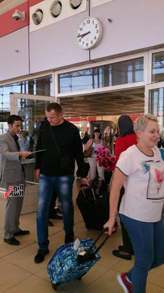      مطار شرم الشيخ يستقبل السائحين