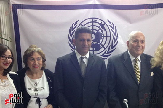 عمرو الجويلى بالأمم المتحدة أسهمنا فى دعم البرامج الأممية وقدمنا رؤية وطنية (1)