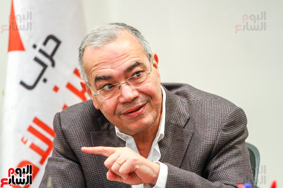 عصام خليل رئيس حزب المصريين الأحرار (1)
