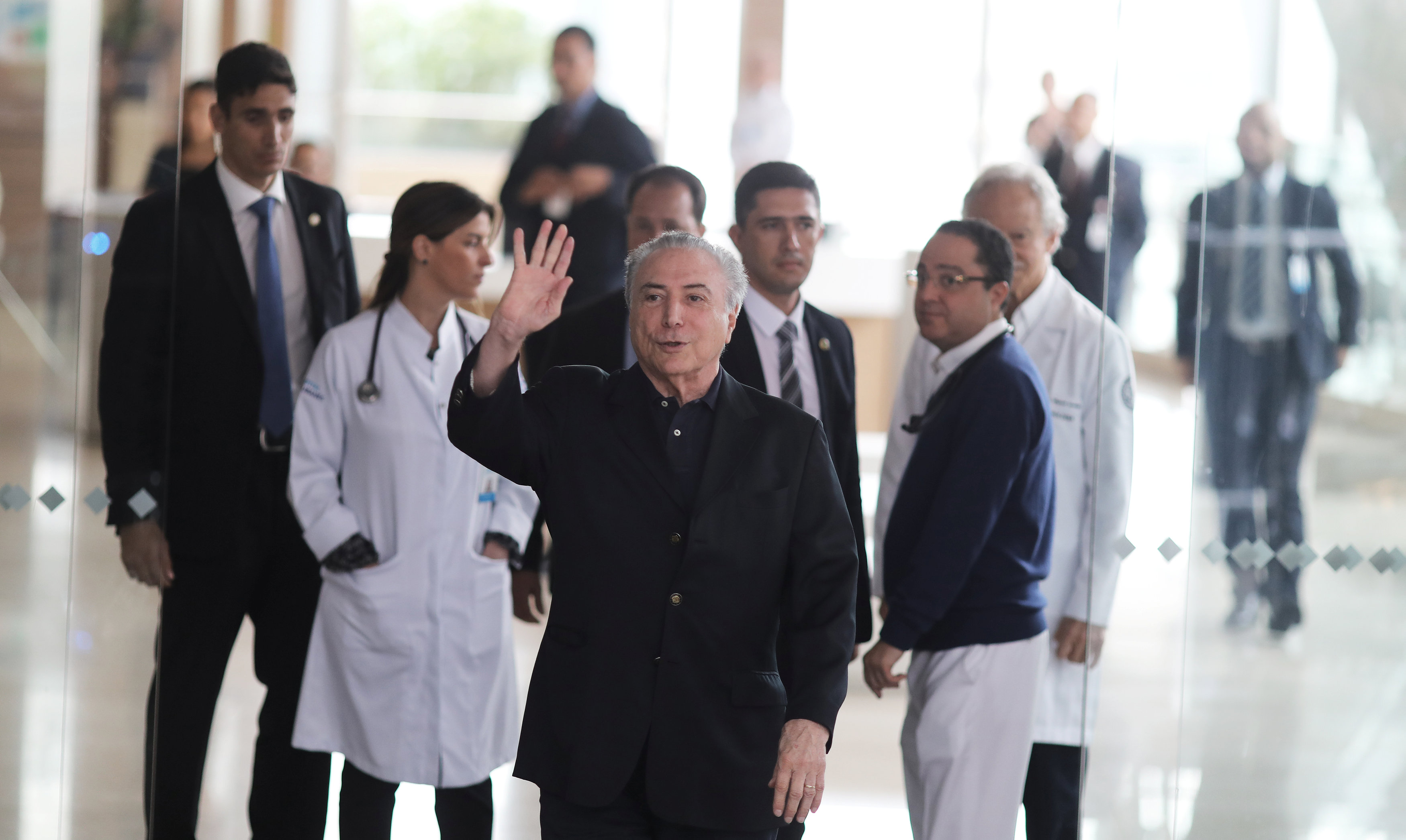 الرئيس البرازيلى يغادر المستشفى بعد إجراء عملية البروستاتا