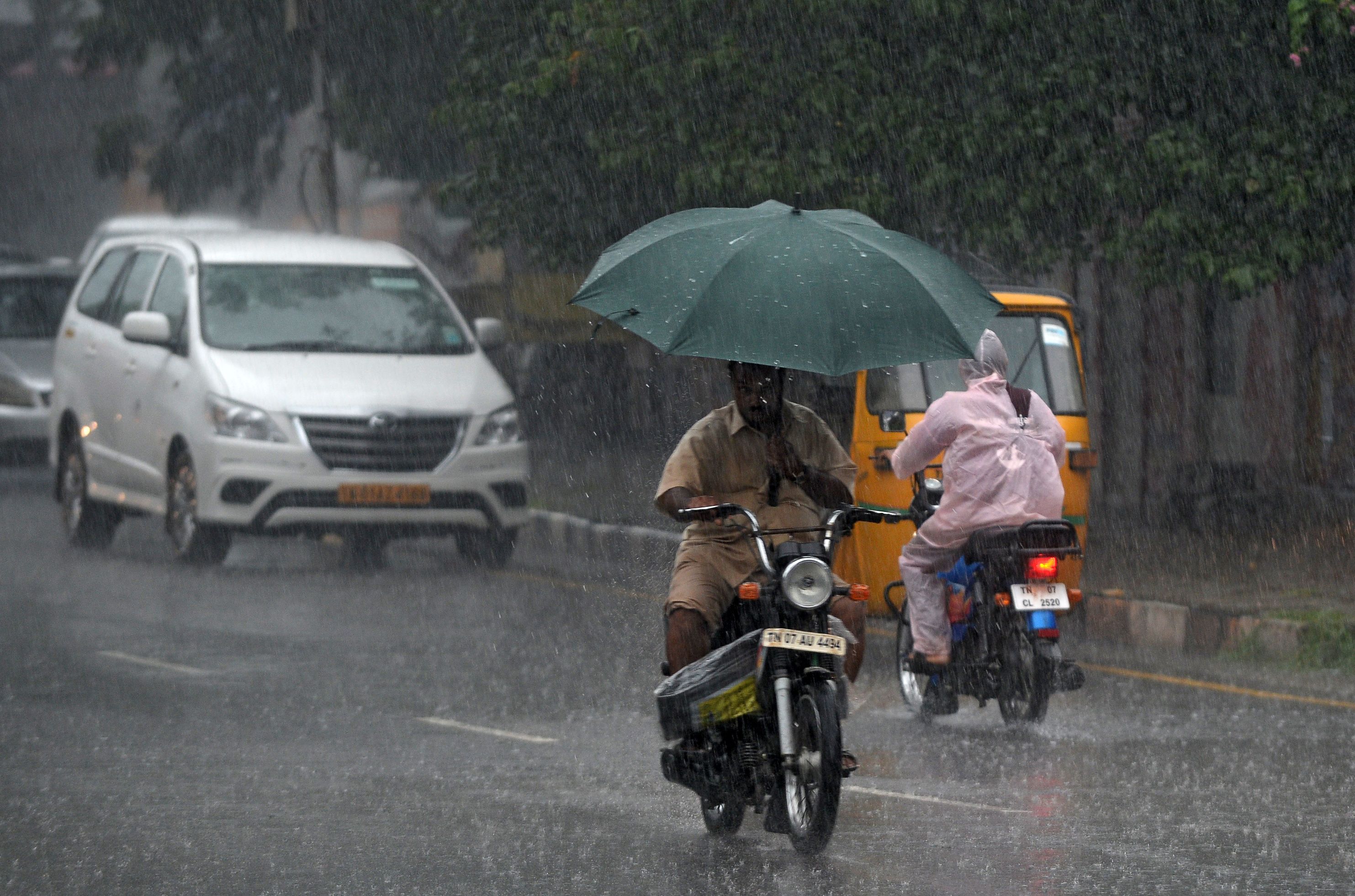 أمطار شديدة فى الهند