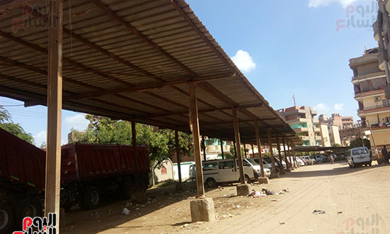 الأماكن المخصصة لنقل السوق