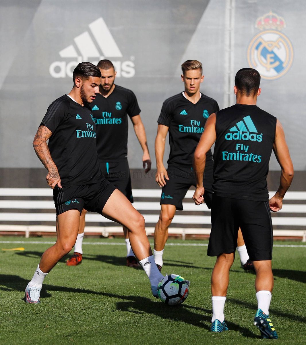 ثيو يظهر فى تدريبات ريال مدريد