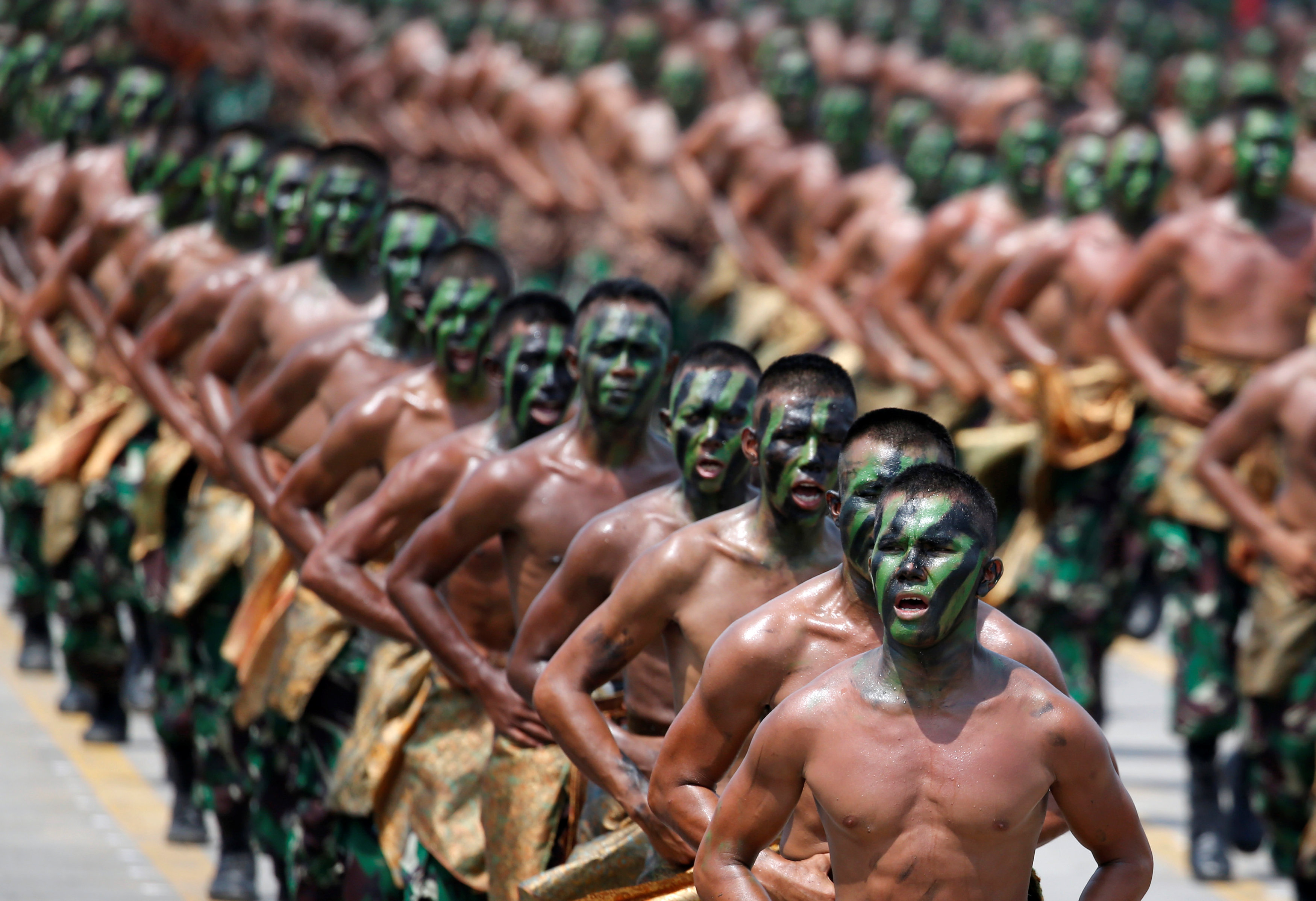 القوات القتالية فى الجيش الإندونيسى