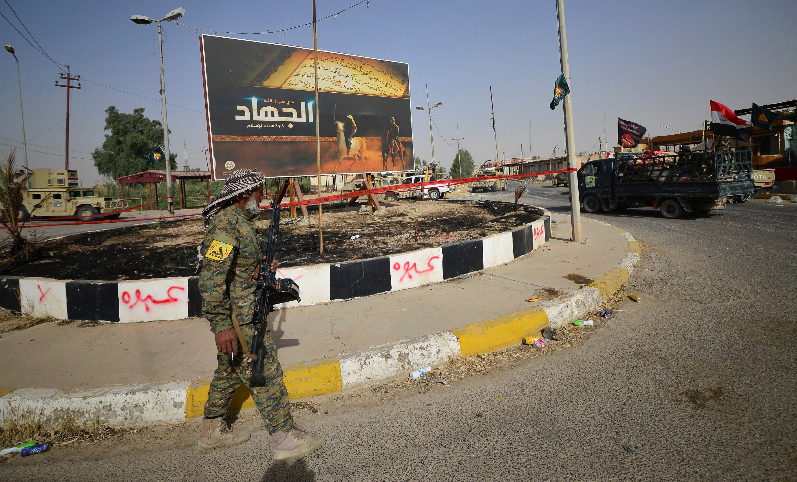 انتشار القوات العراقية فى الحويجة