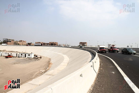طريق شبرا ـ بنها  الحر أول مشروع عملاق بالدلتا بتكلفة 3 مليارات (8)