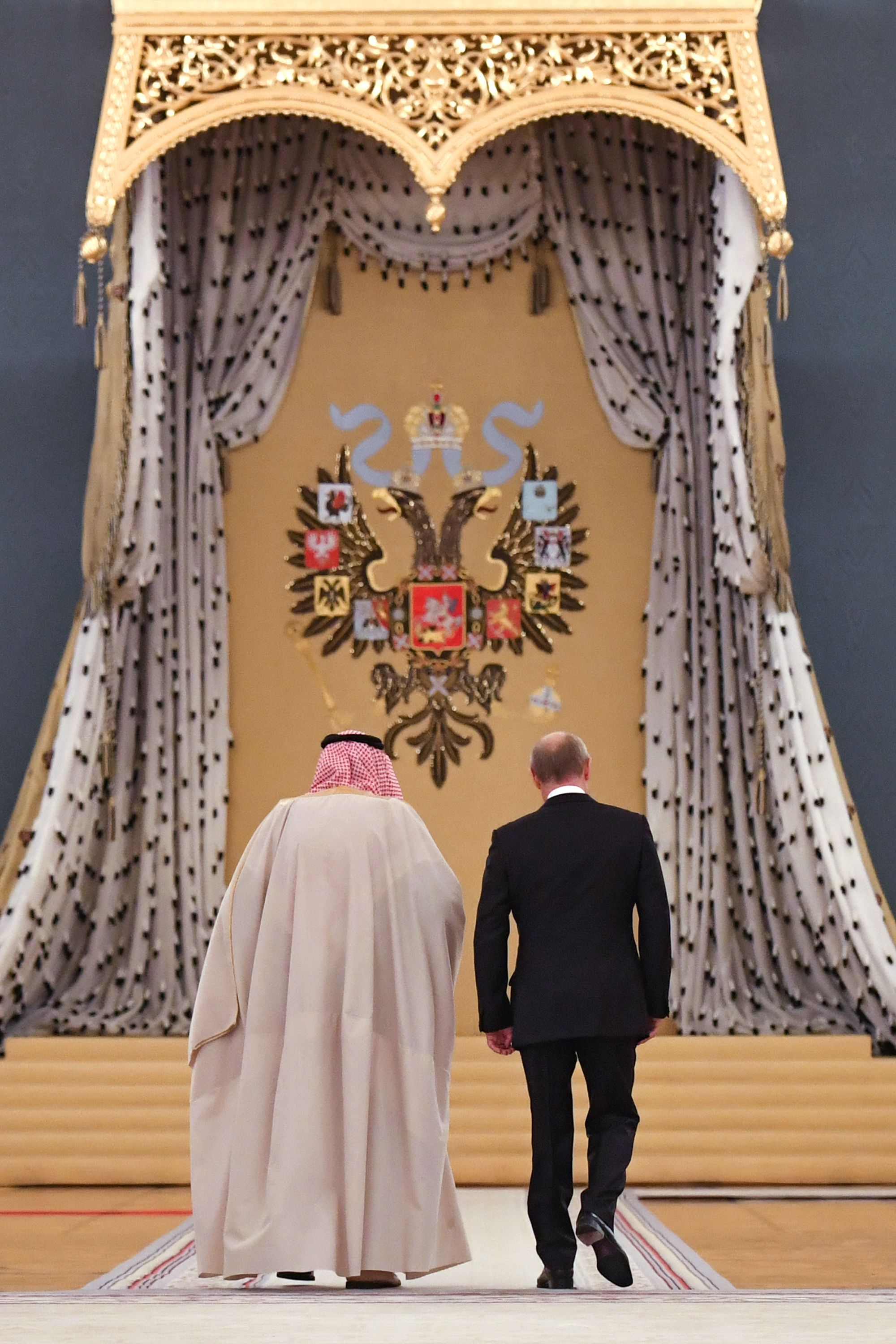 بوتين والملك سلمان فى الكرملين