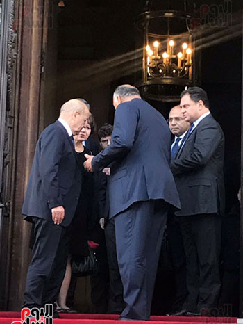 وزير خارجية فرنسا لشكرى لم يكن لأى دولة تحقيق المصالحة الفلسطينية إلا مصر  (1)