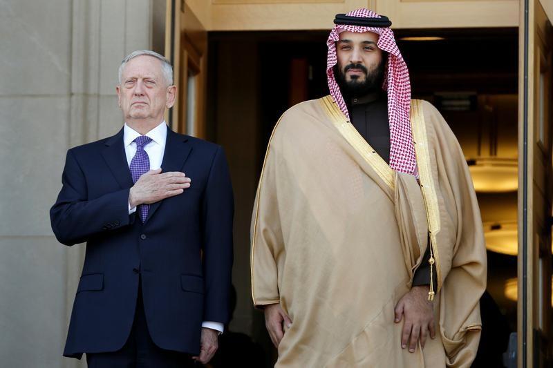 وزير الدفاع السعودي ونظيره الأمريكى