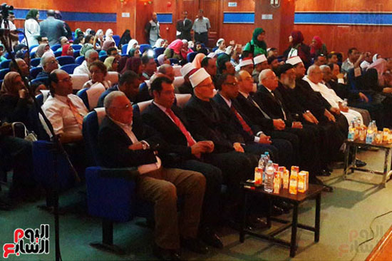 الحضور بالندوة الفكرية فى بورسعيد