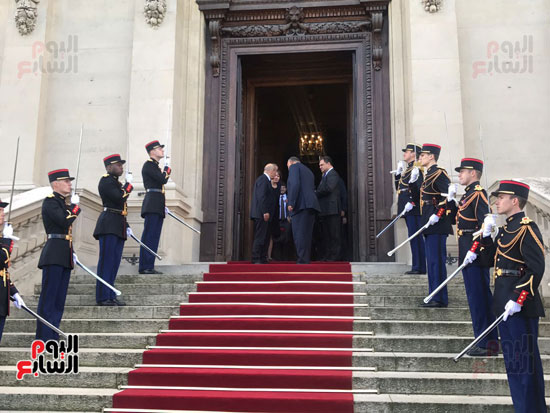 وزير خارجية فرنسا لشكرى لم يكن لأى دولة تحقيق المصالحة الفلسطينية إلا مصر  (4)