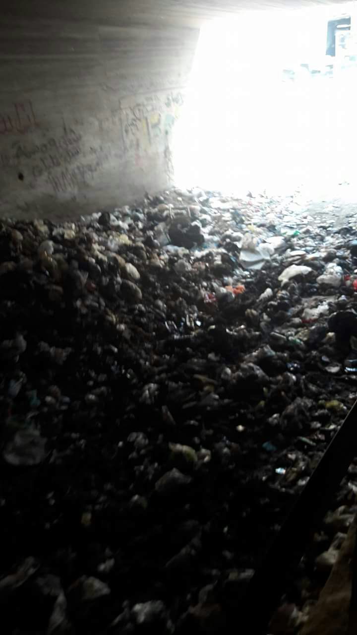 القمامة والمجارى فى نق اللوادر